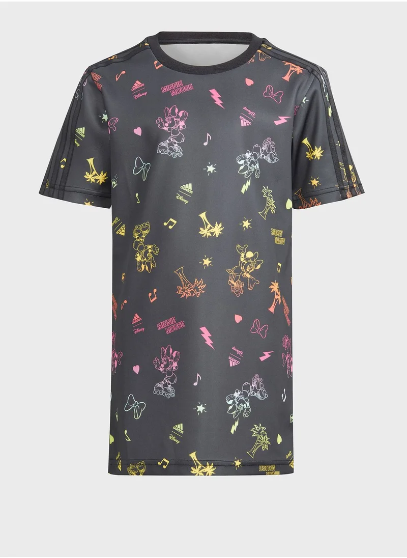 Adidas Essentials Disney Minnie Mouse T shirt