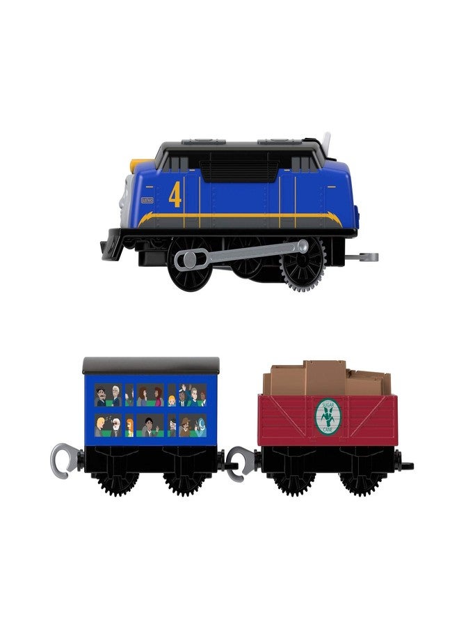 Thomas & Friends TrackMaster Gustavo, motorized toy train engine for toddlers and preschoolers ages 3 years & older - Image 2