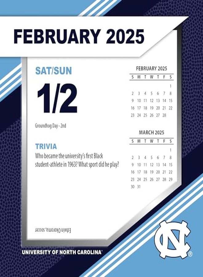 Turner Licensing Turner Sports UNC Tar Heels 2025 Box Calendar (25998053116) - Image 4