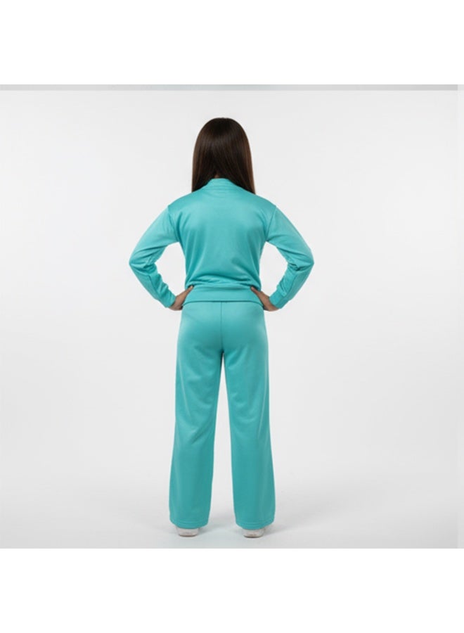 سيزار ترنج بناتي شتوي ببطانة قطيفة من الداخل ومزود بتصمميم شراط - Image 2