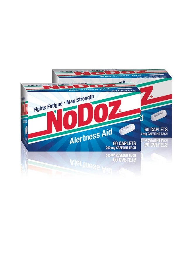 NoDoz 200Mg Caffeine Pills Maximum Strength, 120 Caplets Total - Image 1