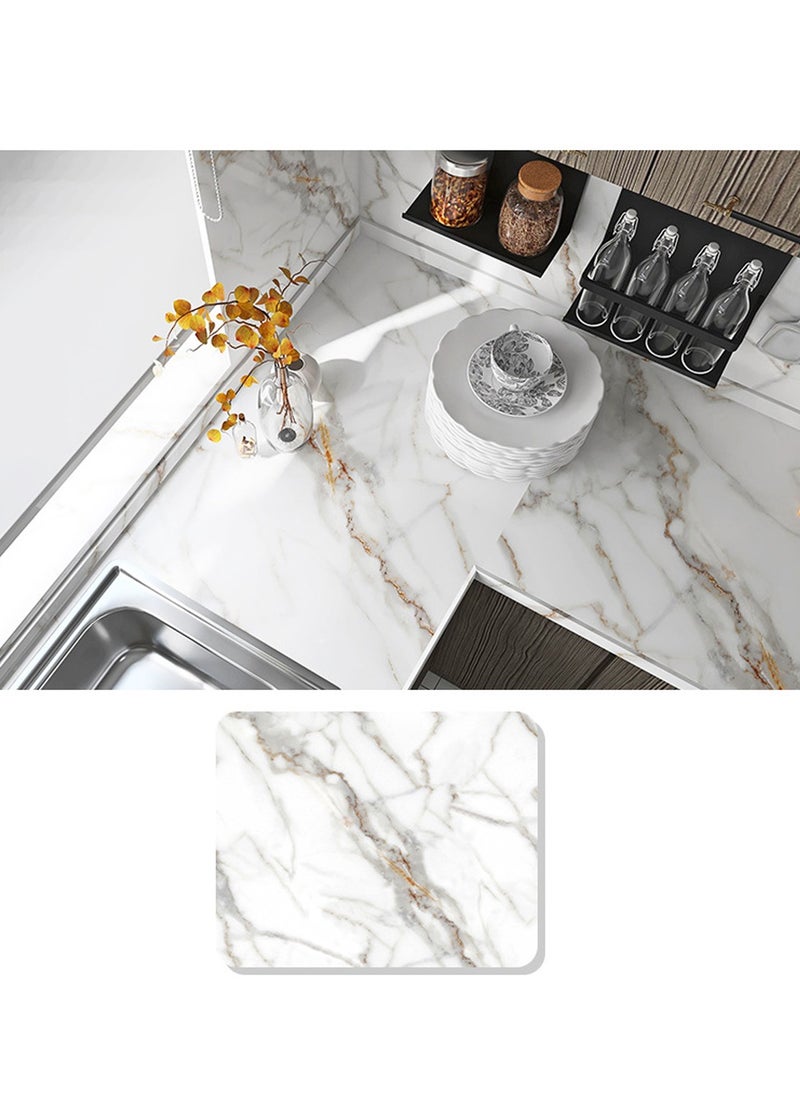 Generic - 60cm*10m Kitchen Countertop Self-Adhesive Waterproof Wallpaper 60x1000cm - Image 1