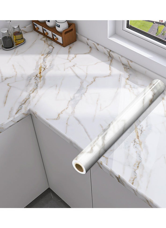 Generic - 60cm*10m Kitchen Countertop Self-Adhesive Waterproof Wallpaper 60x1000cm - Image 1