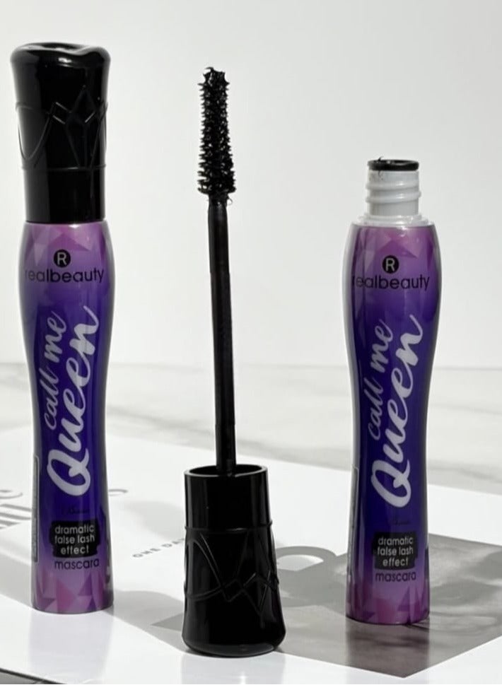ريال بيوتي ماسكرا تكثيف وتطويل الرموش ضد الماء لون اسود - Image 2