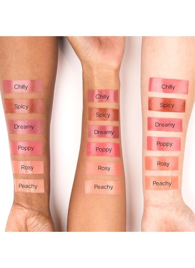 Saie - Dew Blush Liquid Cheek Blush Poppy - Image 1