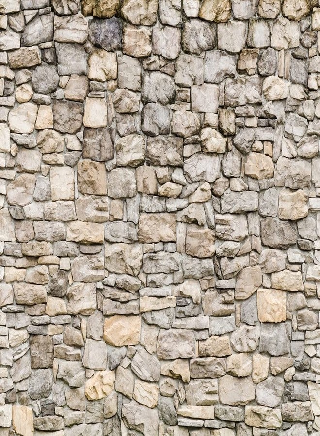 بيليكو خلفية تصوير فوتوغرافي من قماش بيليكو، مقاس 2.1 × 1.5 متر، بتصميم جدار صخري عتيق من الطوب والحجر، مثالية لتزيين الحفلات، وجلسات التصوير الشخصية، وديكور المنزل، ومؤتمرات الفيديو، واستوديوهات التصوير. - Image 3