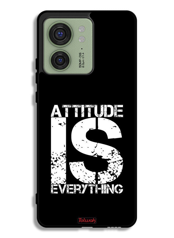 Tolwak Motorola Edge 40 Protective Case Cover Attitude Is Everything - Image 1