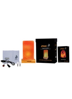 GEOHONEY Geohoney - Himalayan Salt Lamp Rectangular Cube Shape (Plain)  - Image 5