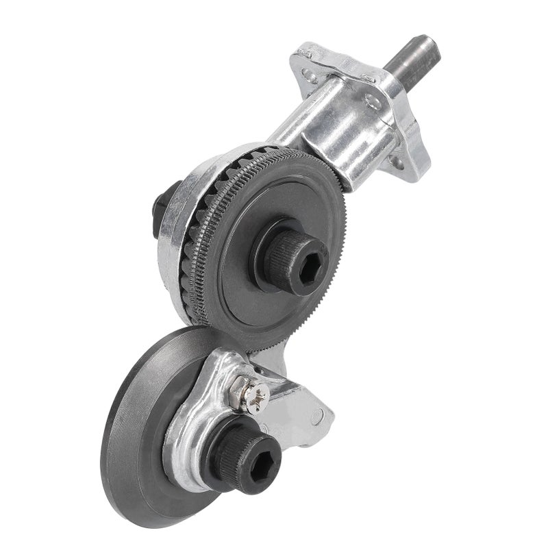 Electric Drill Metal Plate Auxiliary Cutter 0.8mm Metal Iron Tin Plate Quick Cutting Tool Labor-Saving Electric Drill Cutter Accessory Retrofit Shears - Image 3