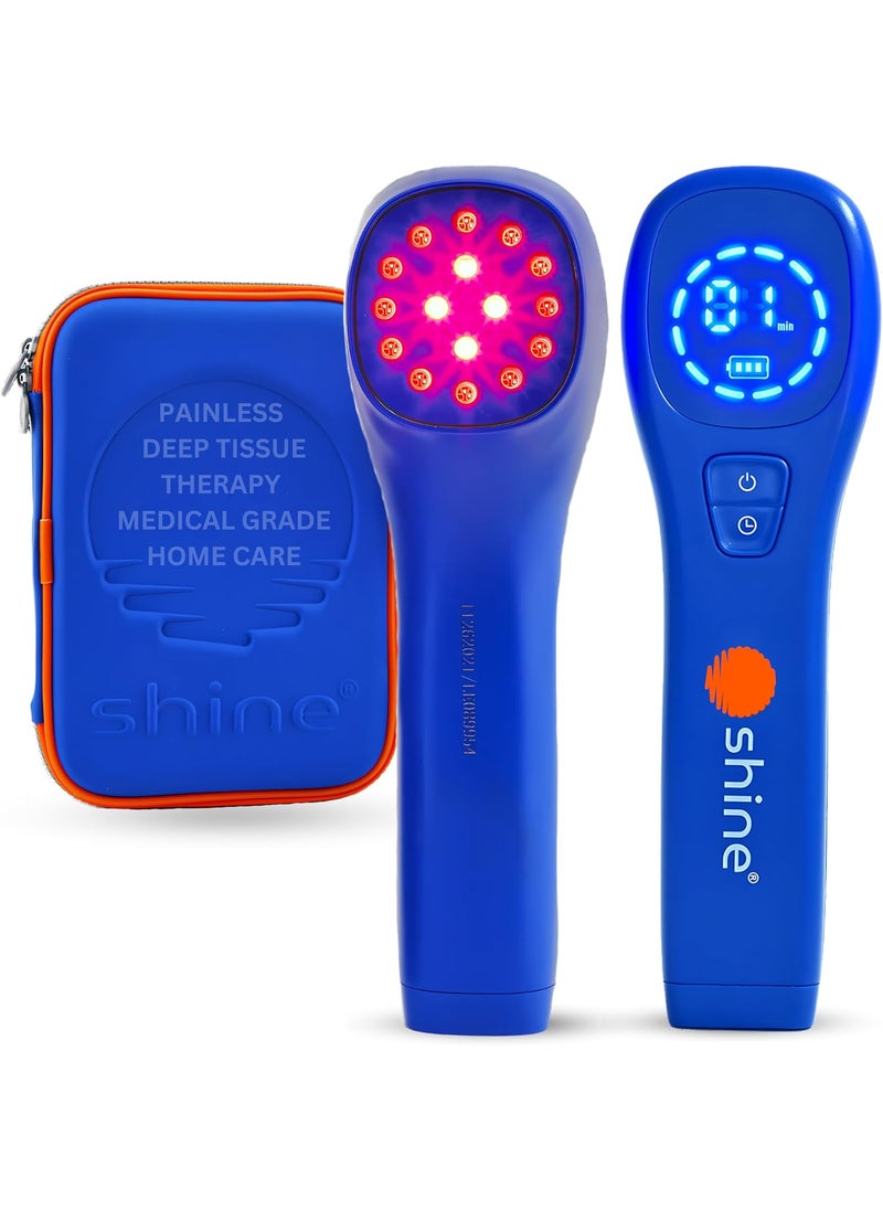 Shine Red Light Therapy for Body - Clinical Grade Red Light Therapy Plus Infrared Light Therapy - LED Light Dual Wavelength 660/850nm. Joint and Muscle Infrared Red Light Therapy Device High Power by SHINE 