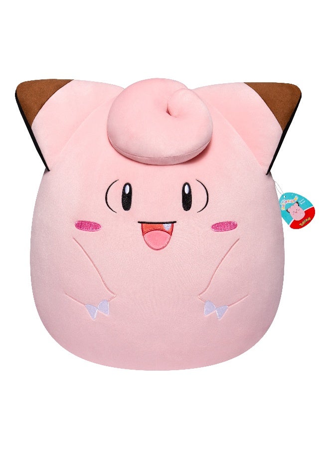 Pokemon Squishmallow Clefairy 14-Inches | Plush Toy | Soft Toy | Perfect Gift For Kids And Adults - Image 2