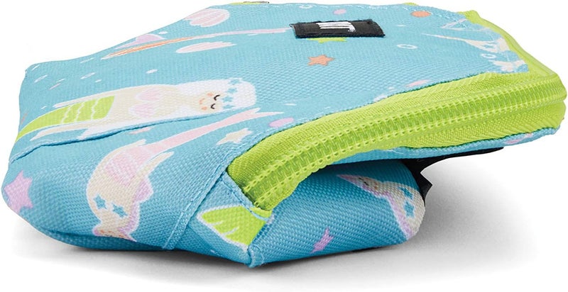 Pac-Kit Freezable Snack Bag, Mermaids, Built with EcoFreeze Technology, Foldable, Reusable, Zip Closure Locks in Cool Dry Air, for all Ages, and Fresh Snacks On the Go - Image 3