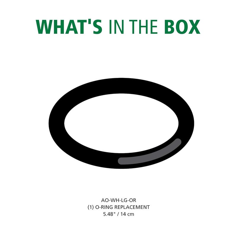 AO Smith AO-WH-LG-OR - Whole House Water Filter O-Ring 5.48 Inch 14 Cm Diameter Fits Most Housings Made for 4.5 Inch Filters - Image 2