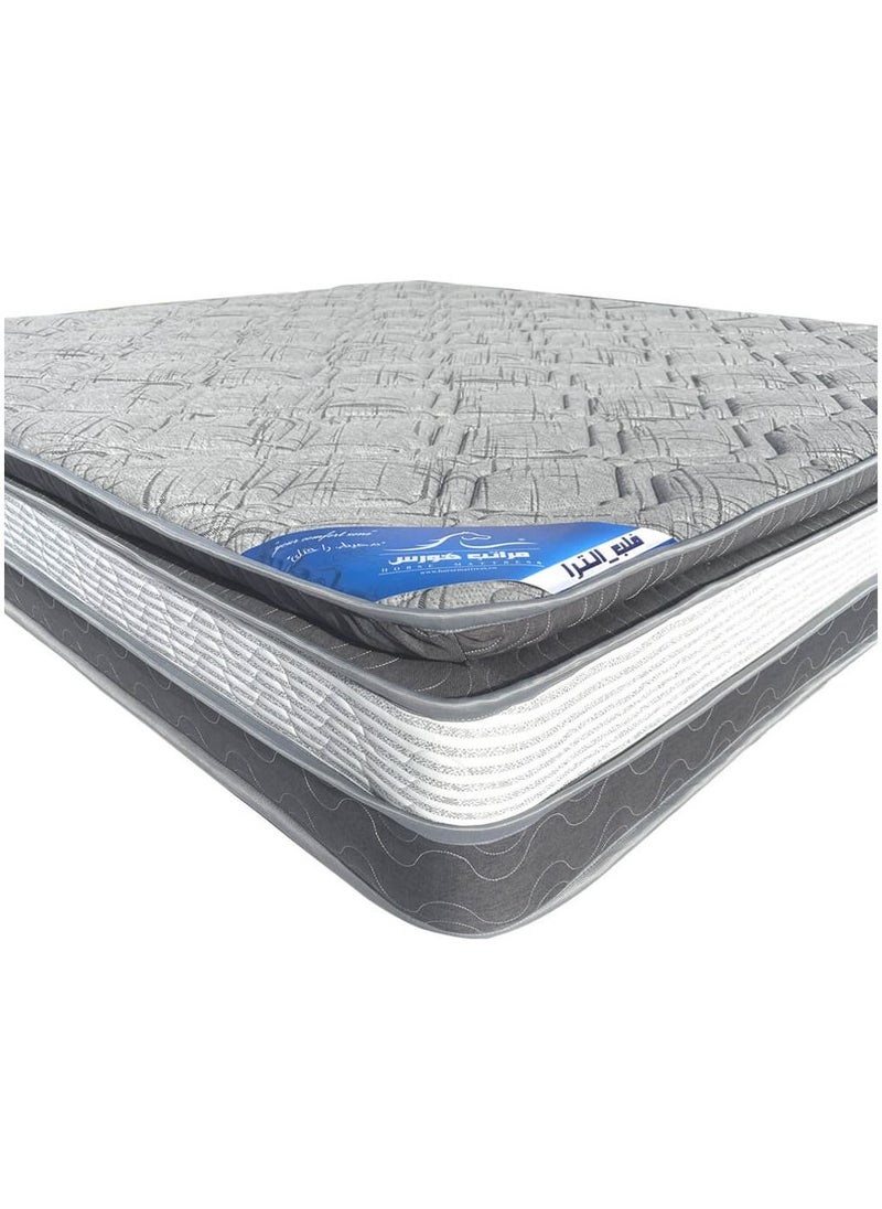 HORSE MATTRESS - Luxurious Hotel Bed Mattress From Horse Mattresses With Coiled Springs And High-Density Foam Layers Single
Size - Size 200 x120 With Thickness 29 cm - Image 1