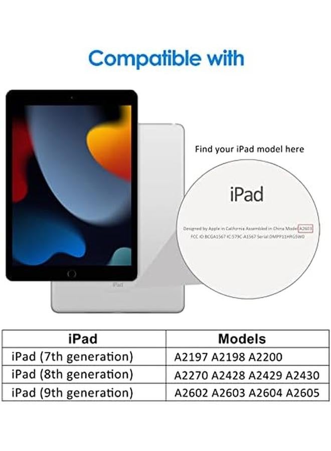 جي تيك واقي شاشة مثبت بلمسة واحدة لجهاز Ipad 10.2 بوصة 9Th 8Th 7Th Generation 2021 2020 2019 طبقة من الزجاج المقسى مع مجموعة أدوات المحاذاة التلقائية عالية الدقة شفافة - Image 3