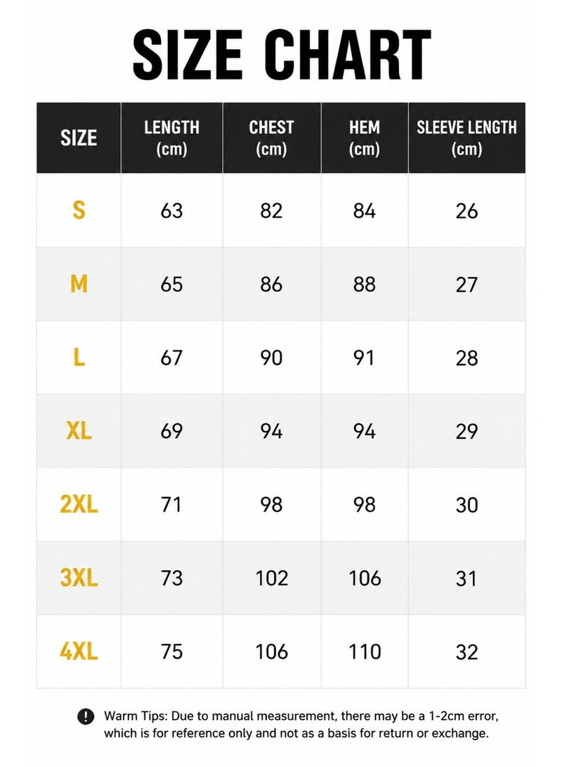 Men's Compression Shirts Short Sleeve Athletic Tops, Cool Dry Workout Shirt Sports T-Shirt - Image 2