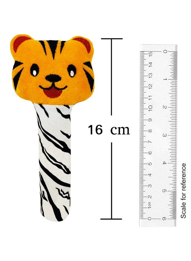 Pikipo Soft Ball (Small, 11Cm) And Tiger Face Soft Rattle Combo - Image 4