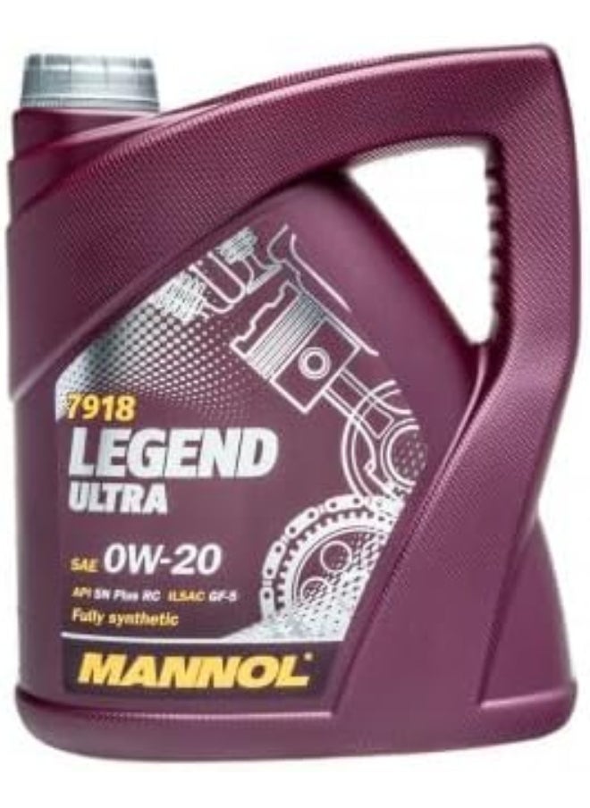 MANNOL Engine Oil (7918 Legend Ultra 0W20 4 Ltr)  - Image 4