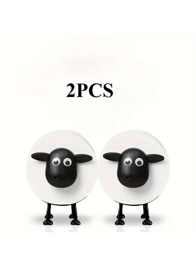 Toilet Roll Holder Freestanding Tissue Holder 1pc Black Plastic Cute Cartoon Animal Design No Battery Required Bathroom Decoration Accessories - Image 4