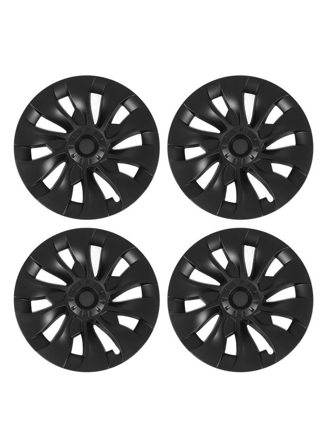 Suitable For Tesla Model3 Cyclone Hub Cover 18 Inch Full Edge 10 Tire Cap Left And Right Symmetrical Modification
