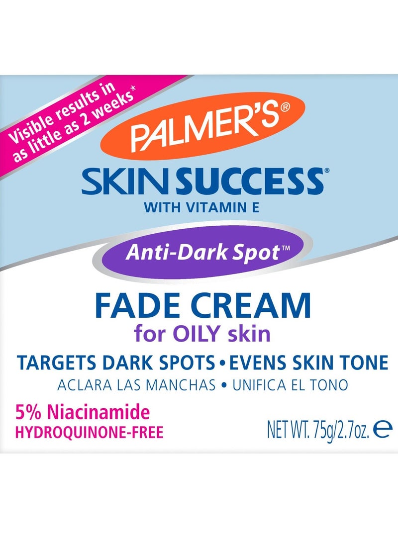 PALMER'S - Palmer's Skin Success Eventone Fade Cream for Oily Skin, 2.7 Fl Oz - Image 1
