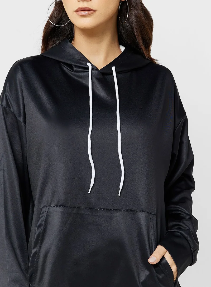 Ginger Back Print Hooded Sweatshirt