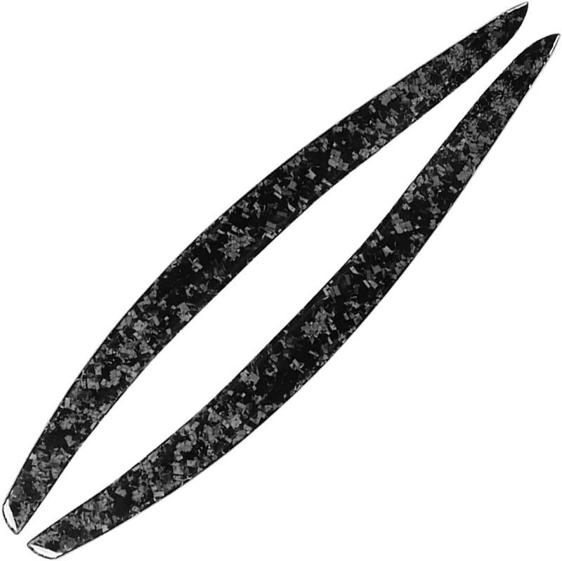 QASULER Car Headlight Eyebrow Eyelid Trim for BMW E92 E93 - Image 1