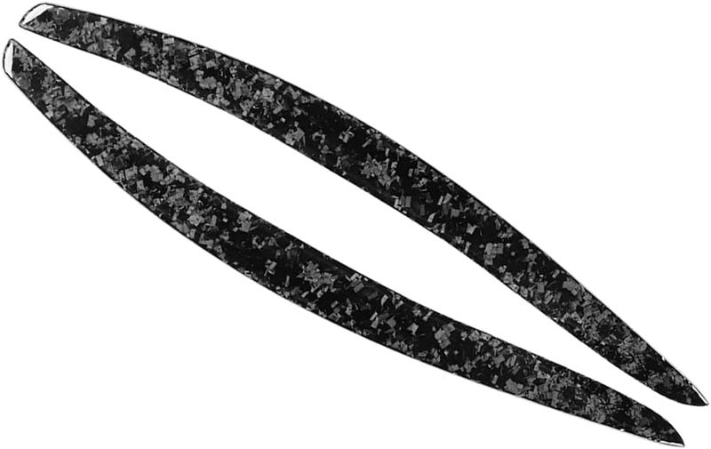QASULER Car Headlight Eyebrow Eyelid Trim for BMW E92 E93 - Image 3