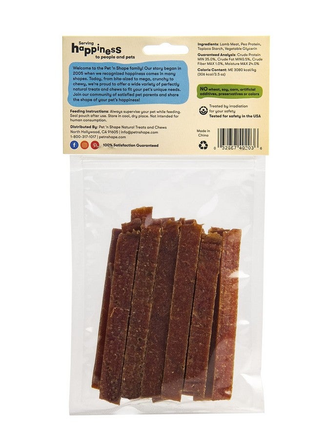 Pet 'n Shape Lamb Jerky Dog Treats  3 Ounce - Image 2