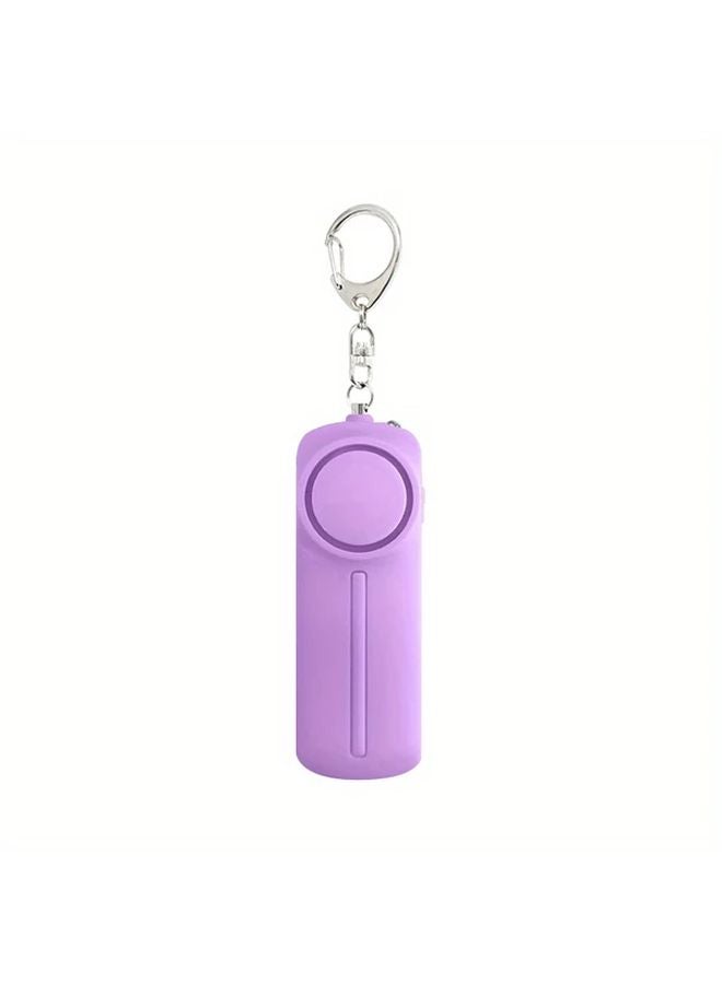 Purple Personal Safety Alarm For Women Elderly Self Defense Emergency AAA Battery Powered - Image 1