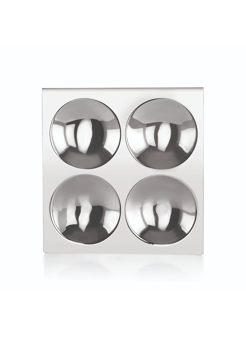Coconut Coconut stainless steel trivia idly cooker - 4 plates (2 Regular plate, 1 Mini Idly Plate & 1 Tatte Idly Plate) for HOME USE, Idli Steamer Set  - Image 4