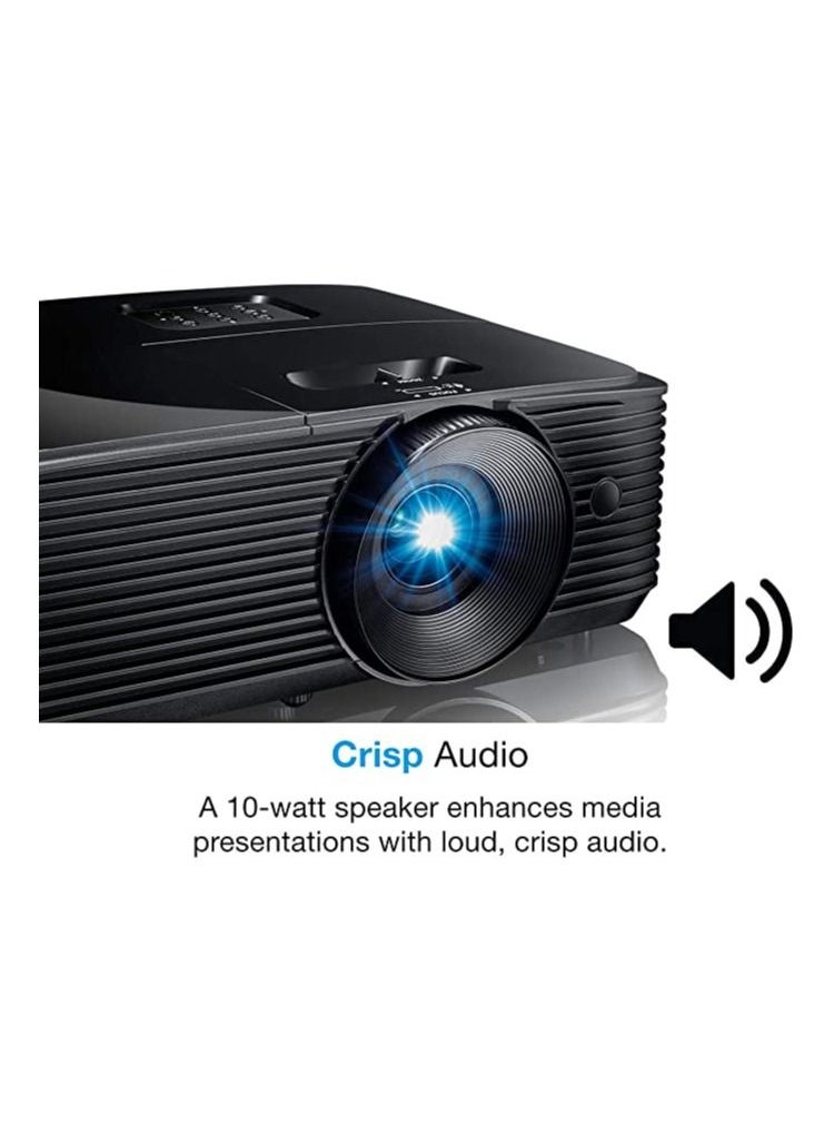 Optoma - Optoma S336 UK DLP Projector Resolution SVGA 800x600 Brightness 4,000 Lumens - Image 1