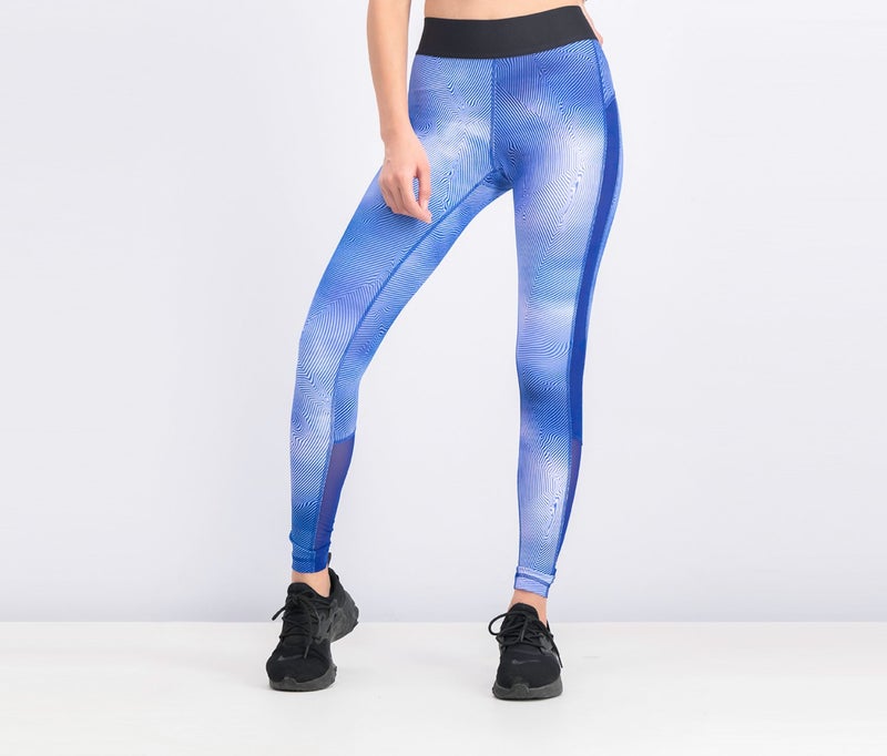 Reebok Women Training Techspiration Tights, Deep Cobalt - Image 1