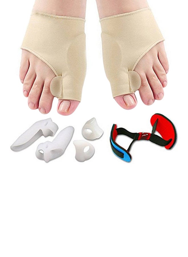 7-Piece Toe Separator Bunion Corrector Sleeves - Image 1