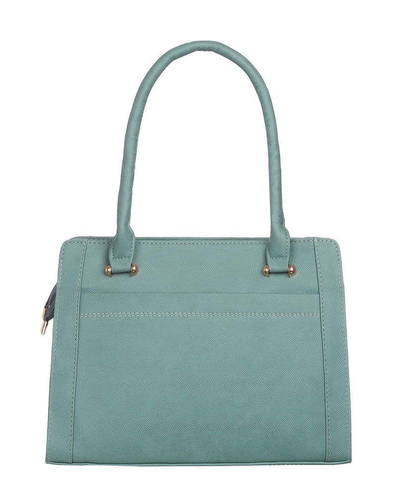 Keywest Women's Britney Satchel Tote Handbag for Women | Ladies purse | Stylish Shoulder Bag | Gift For Woman | Grey - Image 3
