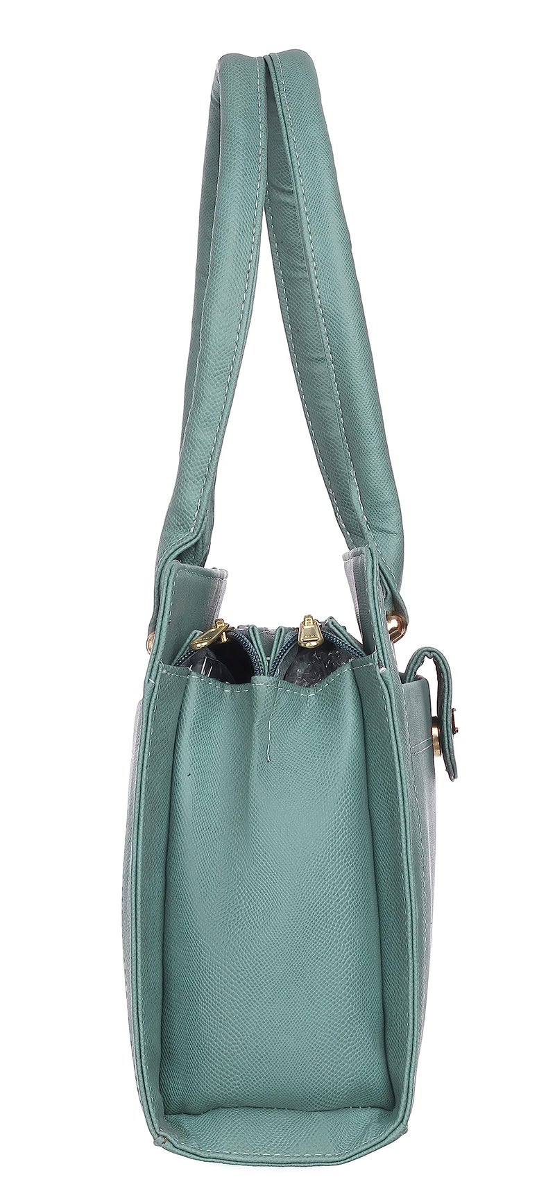Keywest Women's Britney Satchel Tote Handbag for Women | Ladies purse | Stylish Shoulder Bag | Gift For Woman | Grey - Image 4