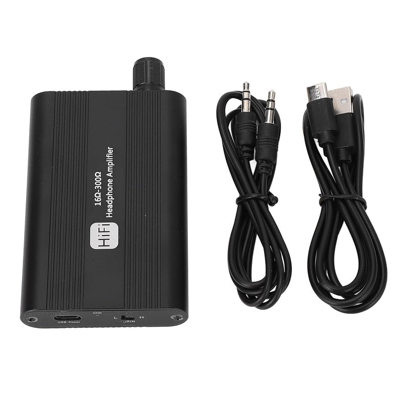 Cost effective upgraded craftsmanship Portable HiFi Headphone Amplifier, Volume Adjustment, 3.5mm Earphone AMP for Music Player, MP3, MP4, Phone,1500mAh rechargeable UV resistant - Image 1