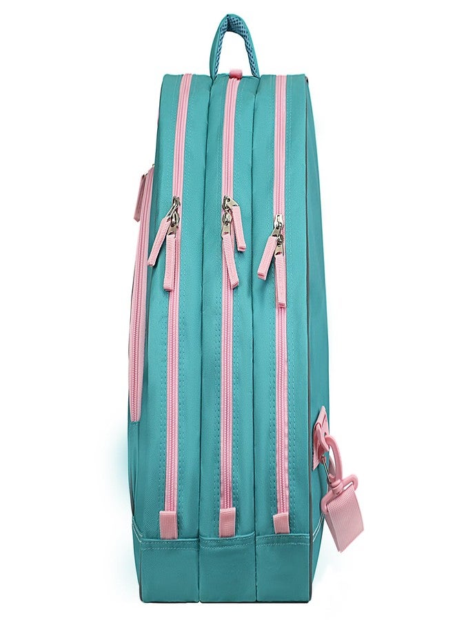 WOLT Ice Skate Bag - Roller Skate Bags, Inline Skate Bag with Adjustable Shoulder Strap for Both Youth and Adults.Mint Green - Image 5