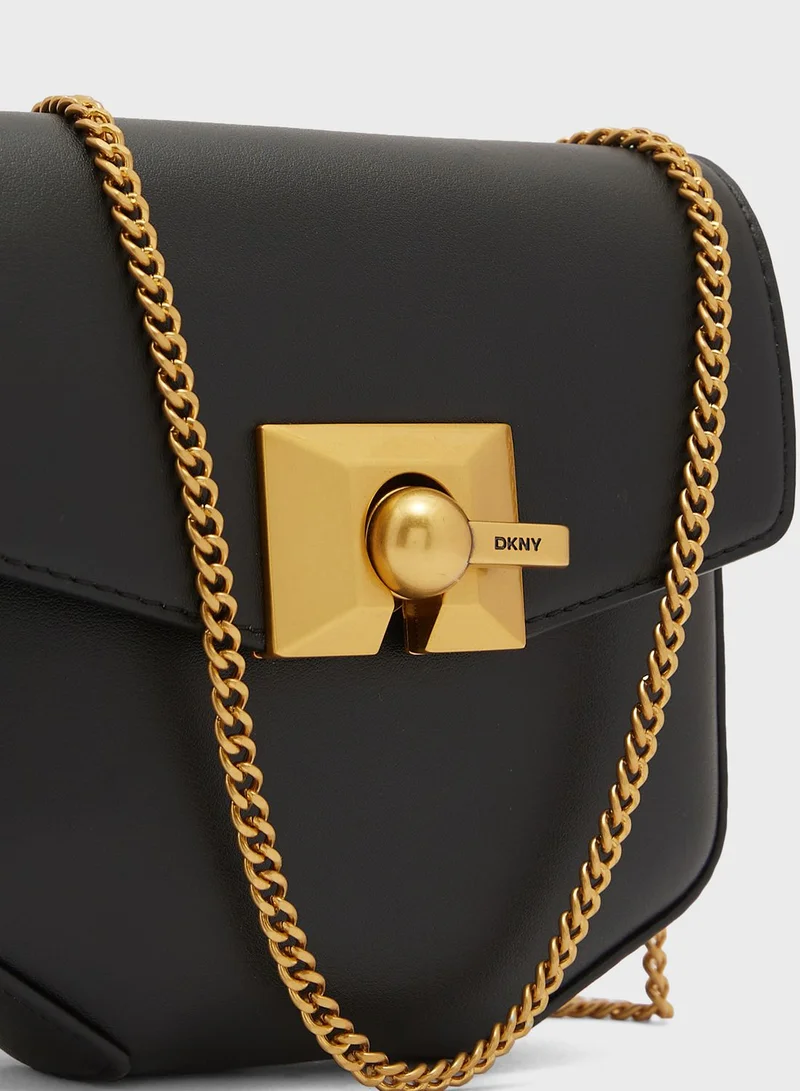 DKNY Colette Flap Over Crossbody Bags