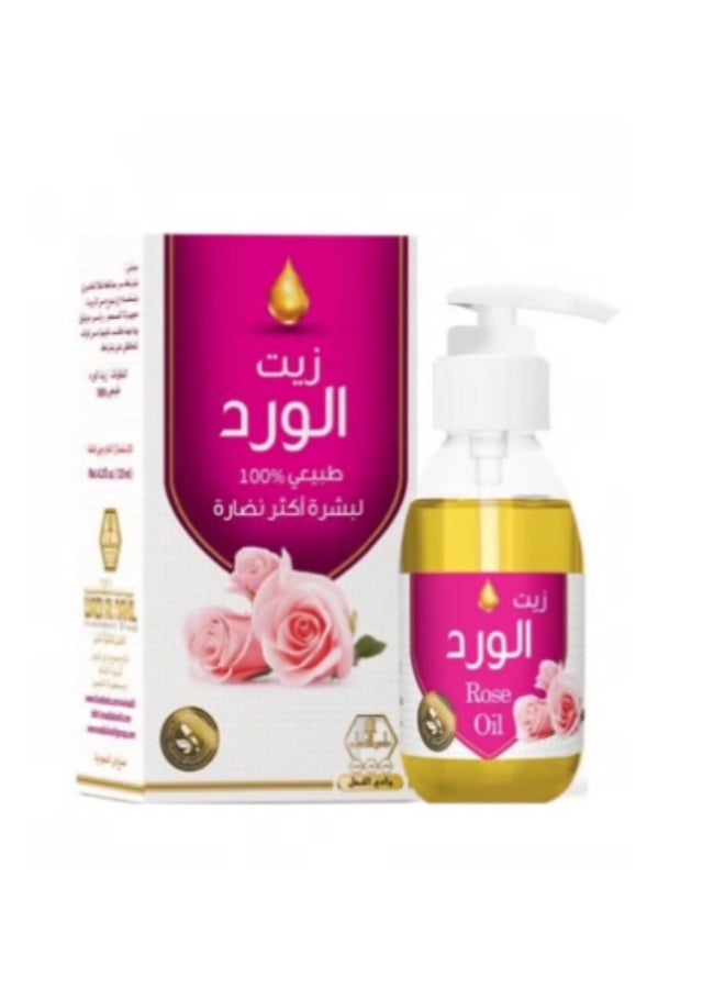 Rose oil for skin care from Wadi Al Nahal 125ml