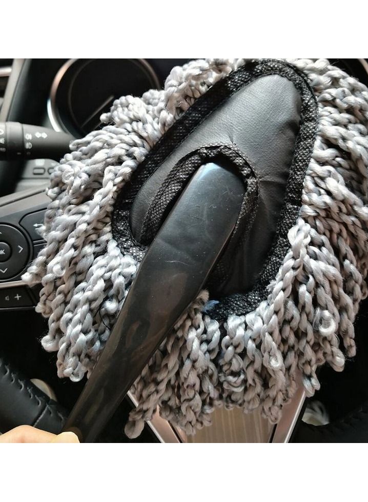 3 اكس ار فرشاة منفضة الغبار من الألياف الدقيقة فائقة النعومة متعددة الأغراض لتنظيف السيارة / فرشاة تنظيف الكمبيوتر والمطبخ المنزلي - 3XR 1PC - Image 5