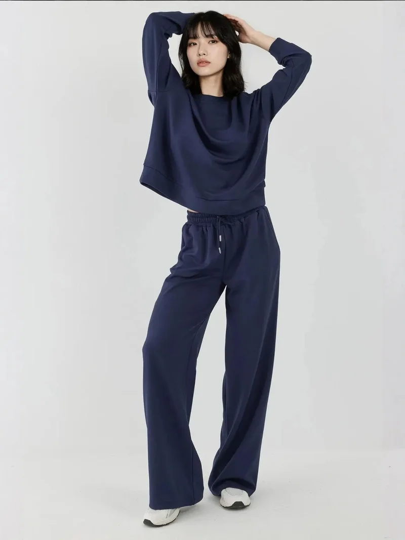 HICCUP Modal Touch Basic Sweatshirt