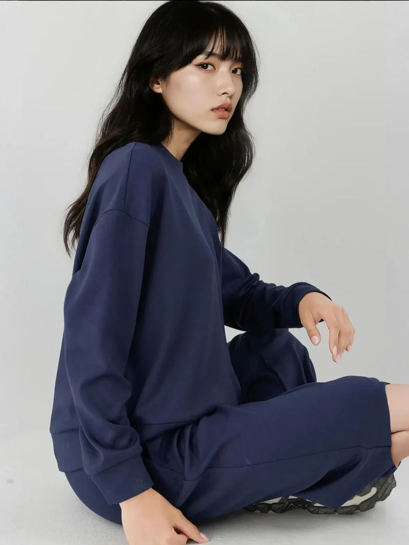 HICCUP Modal Touch Basic Sweatshirt