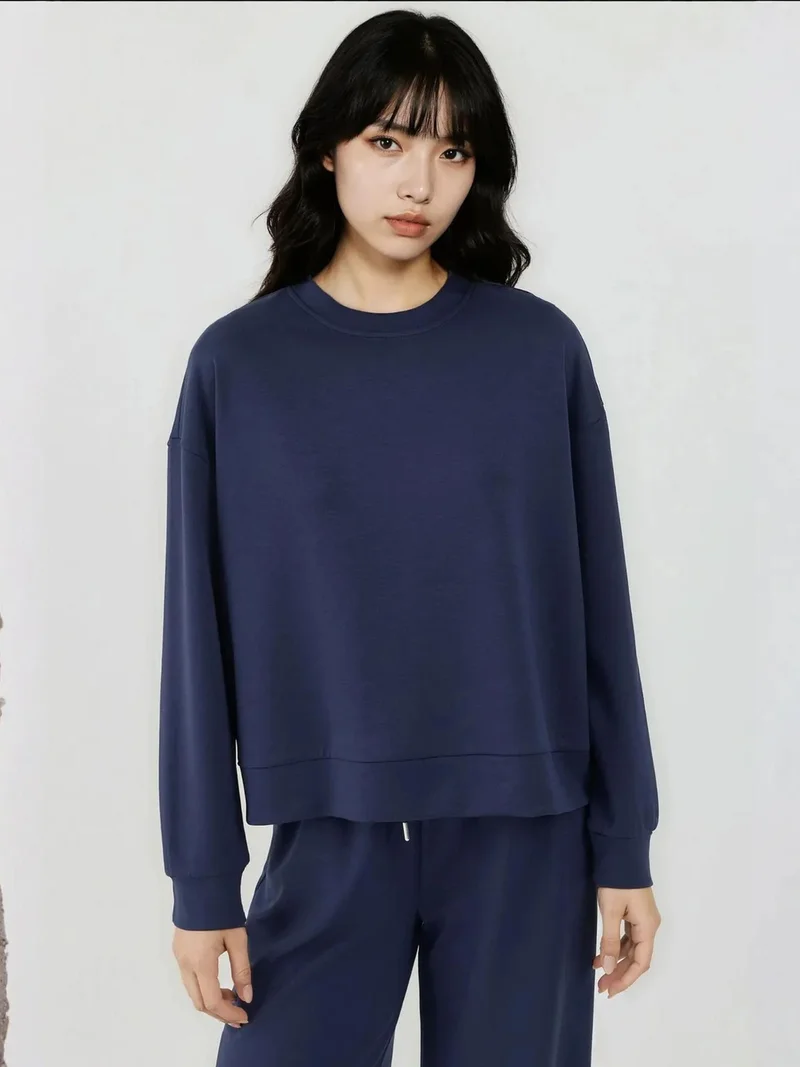 HICCUP Modal Touch Basic Sweatshirt