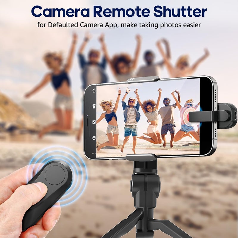 DATAFY Remote Control Page Turner for Kindle Paperwhite Oasis Kobo eReaders, Camera Camcorder Remote Controls, Page Turner Clicker for ipad Tablets Reading Novels with Wrist Strap Storage Bag - Image 4