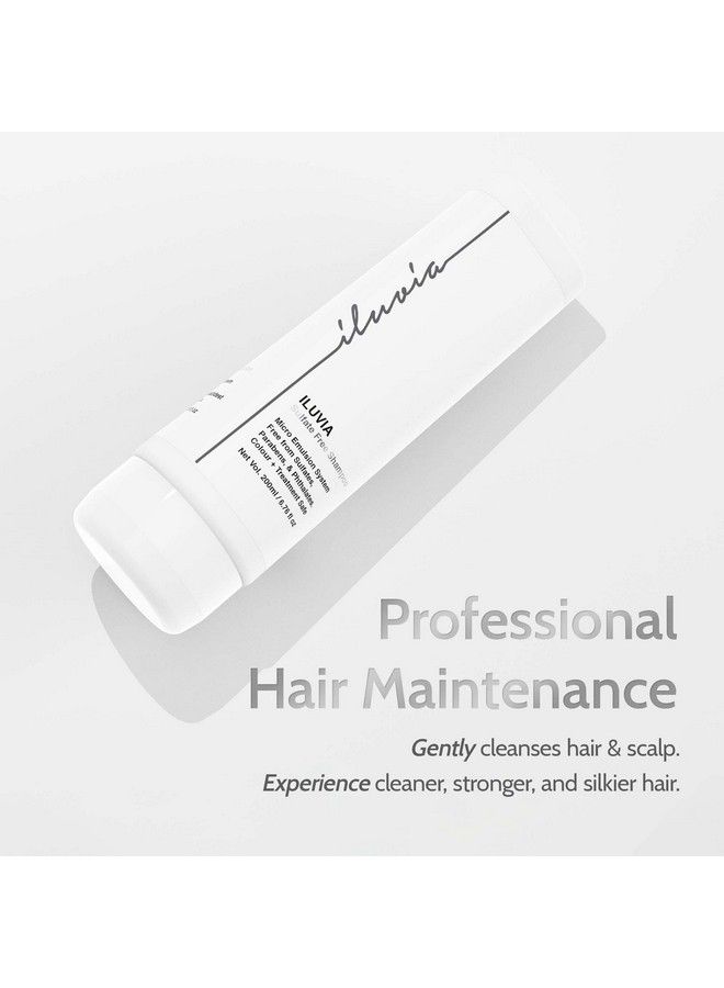 iluvia Professional Sulphate Free Shampoo (Unique Micro Emulsion Formula Prevents Frizz Breakage Dryness For Stronger Hair) 200Ml - Image 4