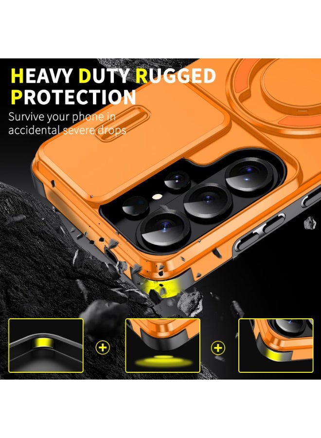 Compatible with Samsung Galaxy S26 Ultra Case with Stand, Heavy Duty Shockproof Phone Case for Samsung S26 Ultra with Camera Cover - Image 2