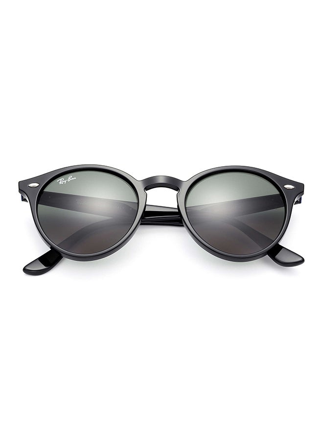 Ray-Ban Unisex Round Sunglasses - RB2180 - Lens Size: 49 mm - Black - Image 2