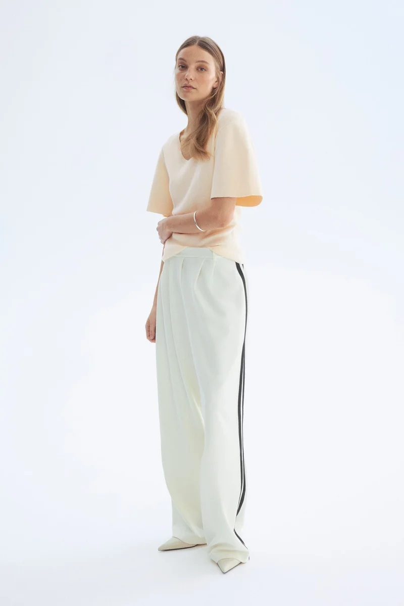 H&M Fine-knit T-shirt