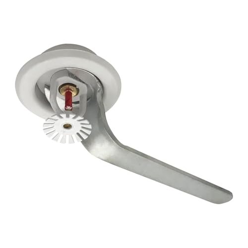 Szuenh Universal Fire Sprinkler Heads Wrench,fits for 1/2 ""semi Embedded/Concealed/Exposed Sprinkler Wrench, sprinkler head wrench 1 pack, Silvery - Image 1
